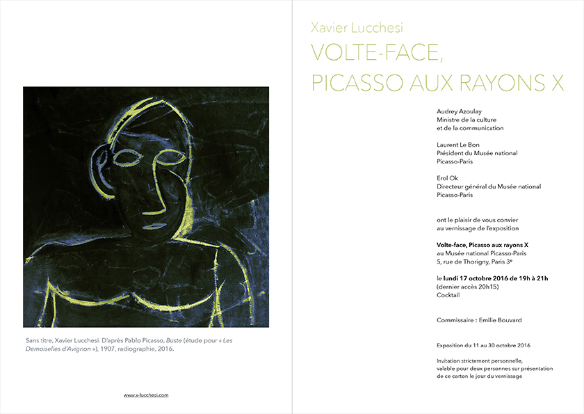 Invitation Xavier LUCCHESI
